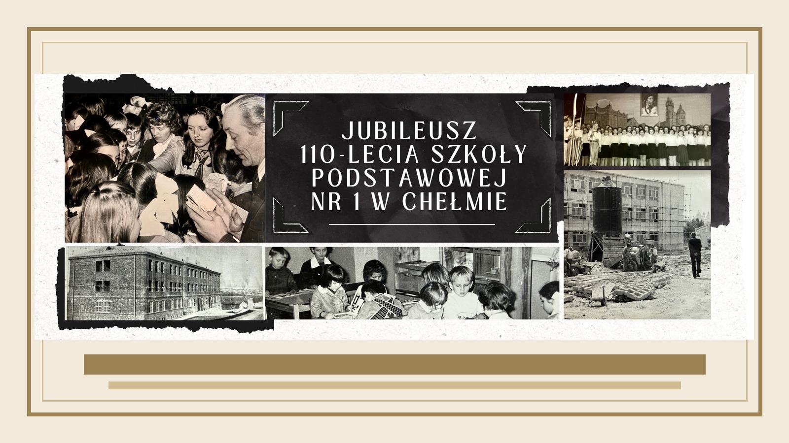 110-lecie Jedynki Chełm - oficjalna grafika jubileuszowa SP1