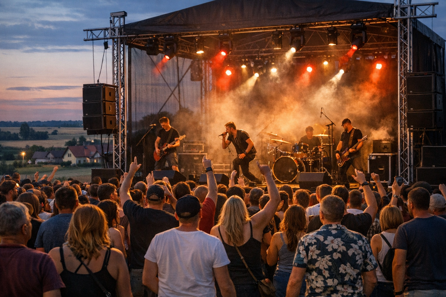 Izbica Rockuje 2026 Farben Lehre - koncert 18 lipca pod Chełmem