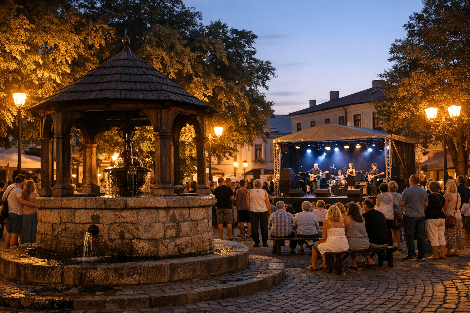 Muzyczna Studnia Chełm - wakacyjny koncert na Placu Łuczkowskiego