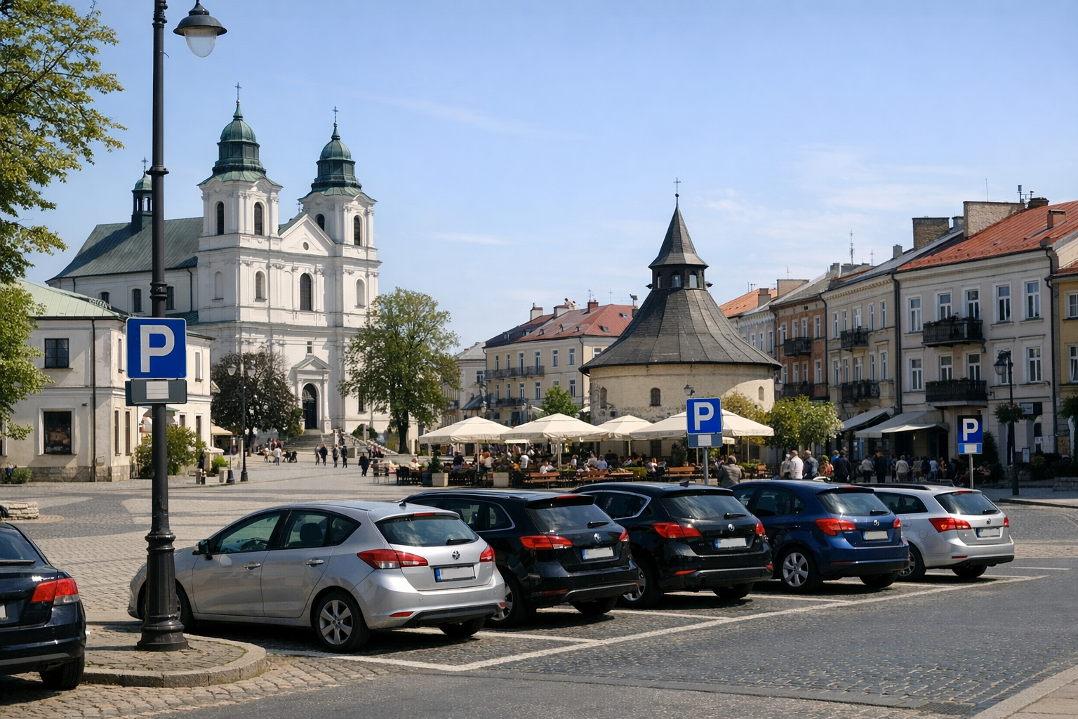 Parking Chełm centrum - gdzie zostawić auto w centrum i przy atrakcjach